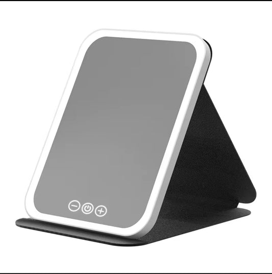 Makeup Mirror with Lights, Portable Small Beauty LED Vanity Mirror with Lights,