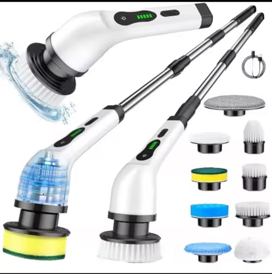 Electric Spin Scrubber – 9 in 1 Cleaning Power